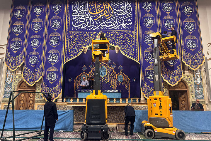 حرم بانوی کرامت آماده میزبانی از مهمانان ماه خدا شد