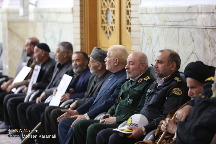 آیین بزرگداشت چهلم شهدای حوادث دی‌ماه در قم