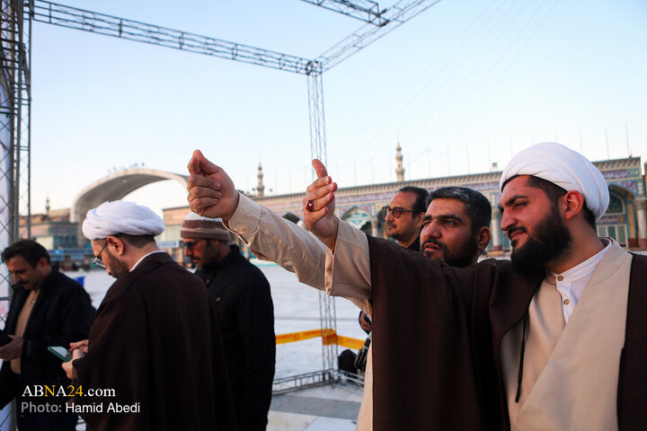 Photos: Sighting of Crescent for Holy Month of Ramadan at Holy Jamkaran Mosque