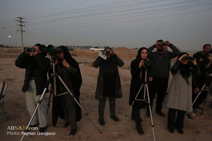Photos: Sighting of Crescent for Holy Month of Ramadan in Isfahan