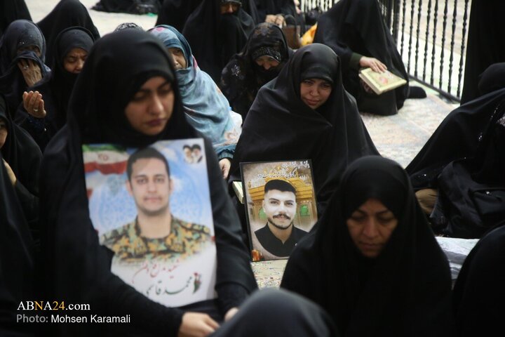 Photos: Commemoration Ceremony for 40th Day of Martyrs of Recent Riots Held in Qom