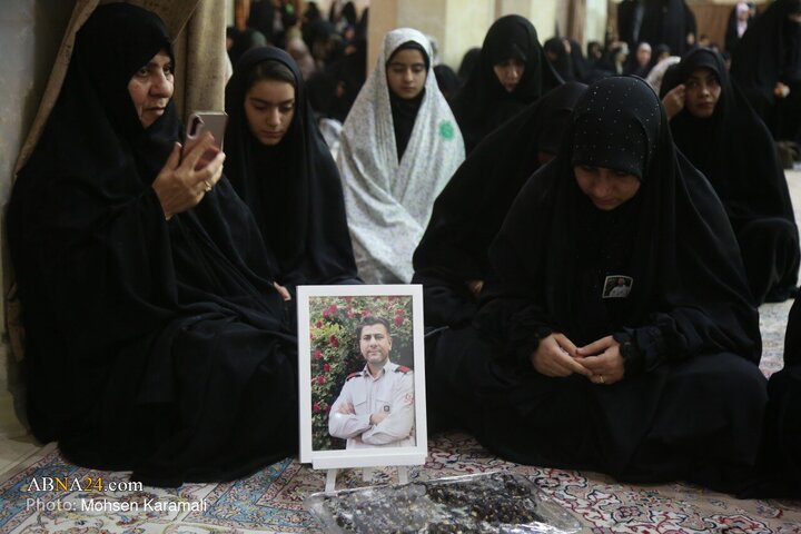 Photos: Commemoration Ceremony for 40th Day of Martyrs of Recent Riots Held in Qom