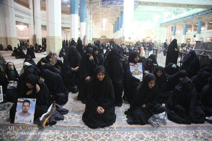 Photos: Commemoration Ceremony for 40th Day of Martyrs of Recent Riots Held in Qom