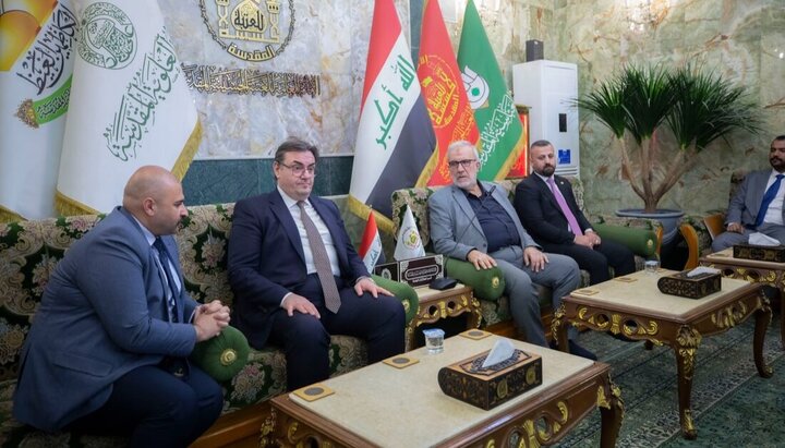 تقرير مصور/ زيارة سفير جمهورية النمسا لدى العراق للعتبة الحسينية في كربلاء