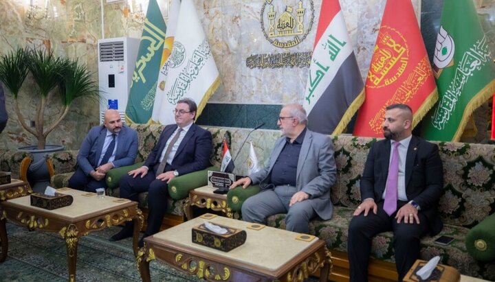 تقرير مصور/ زيارة سفير جمهورية النمسا لدى العراق للعتبة الحسينية في كربلاء