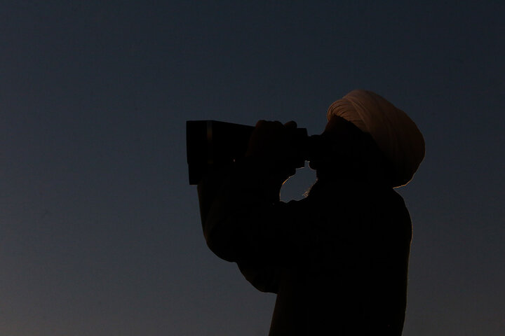 Photos: Sighting of Crescent for Holy Month of Ramadan at Hazrat Masoumeh Holy Shrine