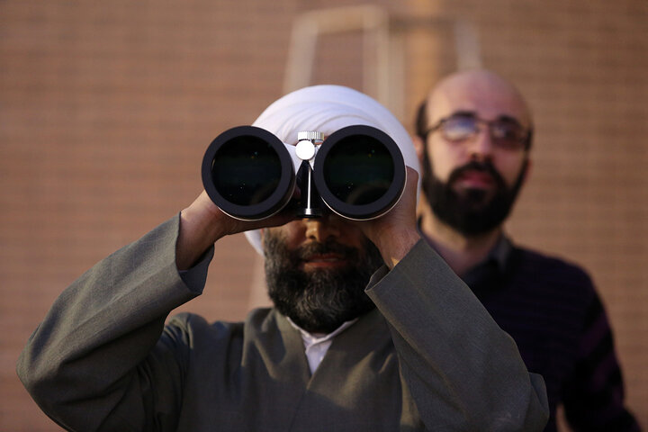 Photos: Sighting of Crescent for Holy Month of Ramadan at Hazrat Masoumeh Holy Shrine