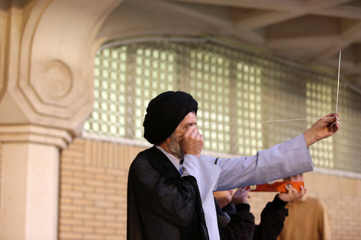 Photos: Sighting of Crescent for Holy Month of Ramadan at Hazrat Masoumeh Holy Shrine