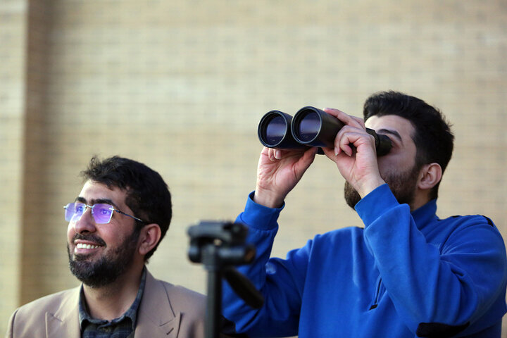 Photos: Sighting of Crescent for Holy Month of Ramadan at Hazrat Masoumeh Holy Shrine