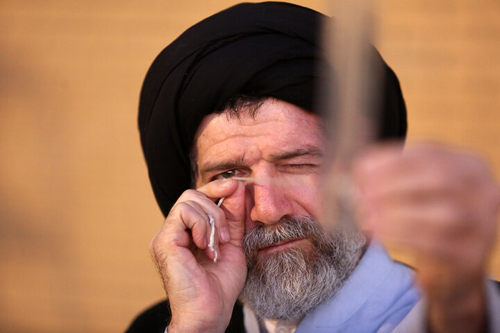 Photos: Sighting of Crescent for Holy Month of Ramadan at Hazrat Masoumeh Holy Shrine