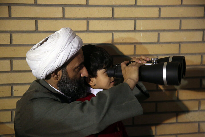 Photos: Sighting of Crescent for Holy Month of Ramadan at Hazrat Masoumeh Holy Shrine