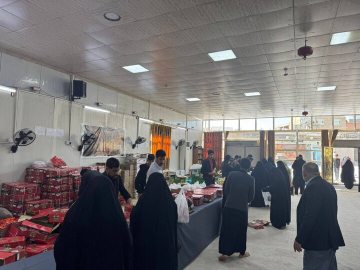 تقرير مصور/ عتبة حرم "كميل بن زياد" توزع مساعدات غذائية ومالية على أسر الأيتام