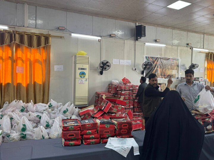 تقرير مصور/ عتبة حرم "كميل بن زياد" توزع مساعدات غذائية ومالية على أسر الأيتام