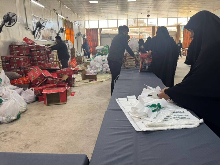 تقرير مصور/ عتبة حرم "كميل بن زياد" توزع مساعدات غذائية ومالية على أسر الأيتام