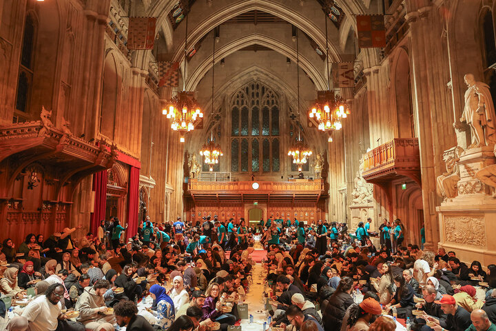 اماکن شاخص بریتانیا میزبان افطاری‌های عمومی