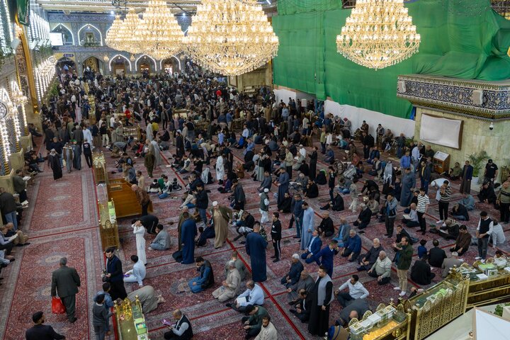 تقرير مصور/ أجواء ليلة الجمعة الأولى من شهر رمضان المبارك، عند مرقد أبي الفضل العباس(ع)