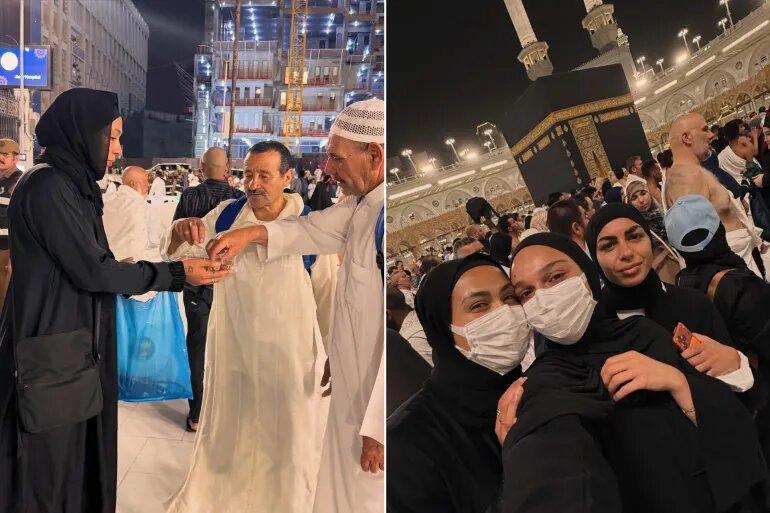Brazilian Football Player Kathleen Souza Perfroms Umrah after Embracing Islam