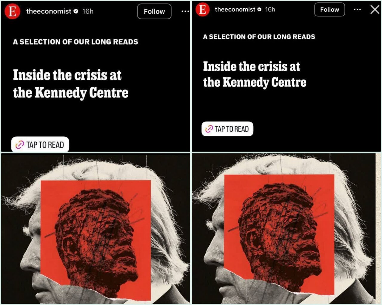 Jarida la The Economist; limetumia kichwa cha Habari Kikisema: “Hatima ya Kennedy inamsubiri Trump!"