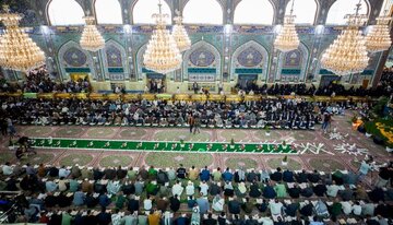 تقرير مصور/ انطلاق الختمة القرآنية في شهر رمضان المبارك في حرم الإمام الحسين(ع)