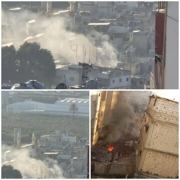 3 شهداء بقصف للاحتلال على مخيم عين الحلوة بلبنان