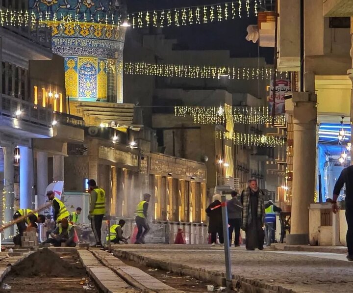Informe fotográfico | Las calles de Bagdad decoradas con motivo del santo mes de Ramadán