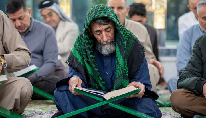 تقرير مصور/ انطلاق الختمة القرآنية في شهر رمضان المبارك في حرم الإمام الحسين(ع)