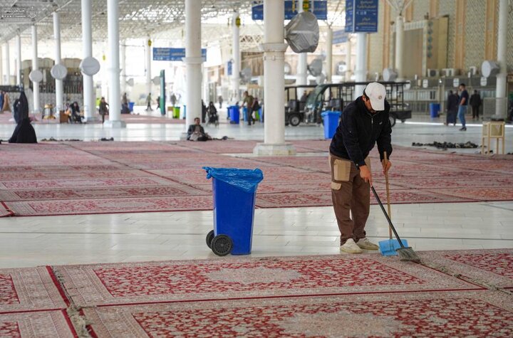 تقرير مصور/ بهدف تأمين أفضل الخدمات للزوار..خطة موسعة خاصة بشهر رمضان في العتبة العلوية