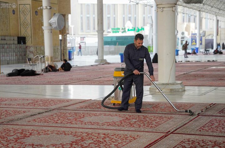 تقرير مصور/ بهدف تأمين أفضل الخدمات للزوار..خطة موسعة خاصة بشهر رمضان في العتبة العلوية