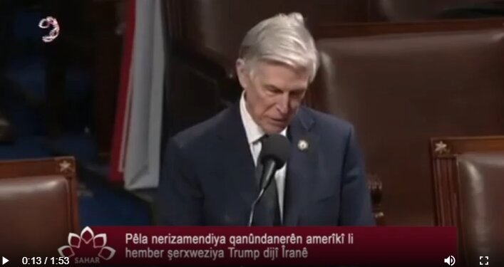 Pêla nerizamendiya qanûndanerên amerîkî li hember şerxweziya Trump dijî Îranê