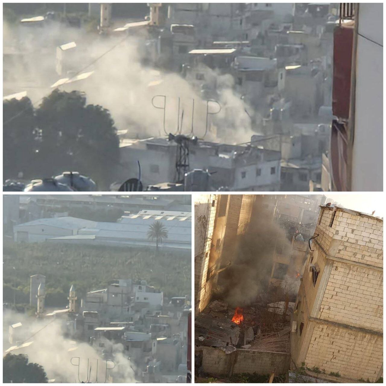 3 شهداء بقصف للاحتلال على مخيم عين الحلوة بلبنان