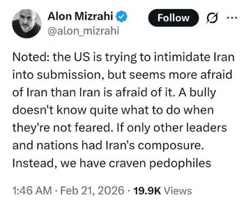 Kritika ng Isang Israeli Analyst sa Patakarang Presyur ng Washington laban sa Tehran: “Mas Nag-aalala ang Amerika kaysa sa Iran”