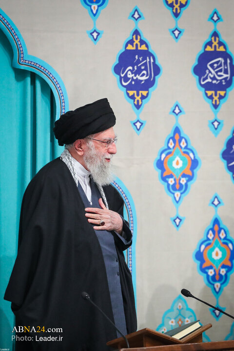 Photos: Quran recitation gathering held in presence of Imam Khamenei