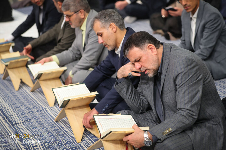 Photos: Quran recitation gathering held in presence of Imam Khamenei