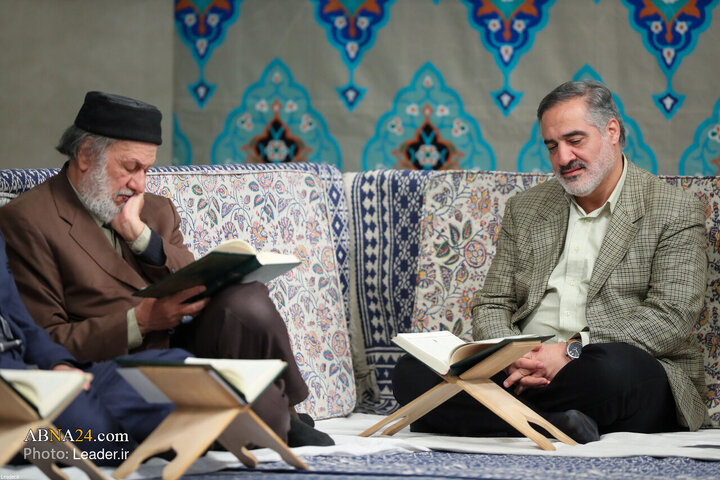 Photos: Quran recitation gathering held in presence of Imam Khamenei
