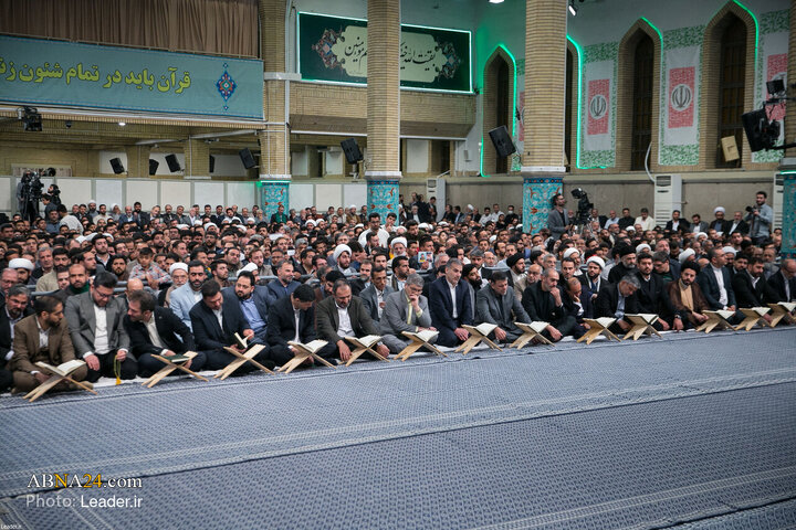 Photos: Quran recitation gathering held in presence of Imam Khamenei