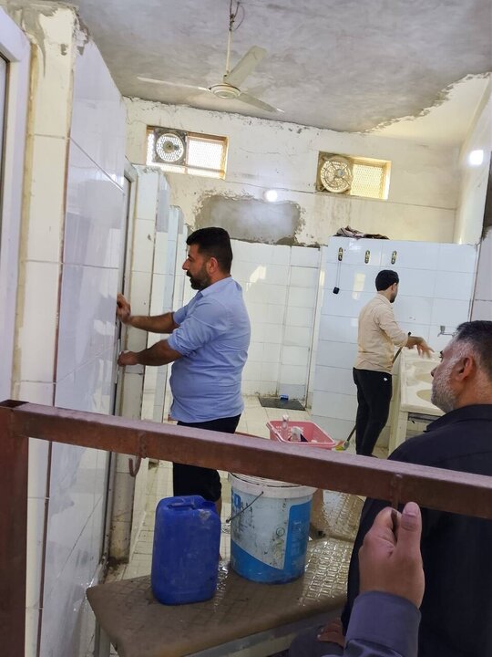 تقرير مصور/ استعدادات وتحضيرات في حرم كميل بن زياد لإقامة برامج خاصة في شهر رمضان المبارك