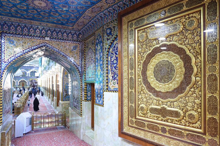 تقرير مصور/ أعمال الإدامة الدورية لأبواب العتبة العباسية المقدسة