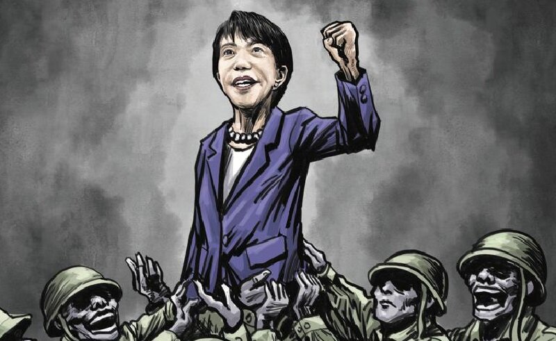 کارٹون | جاپان کا دایاں بازو عروج پر