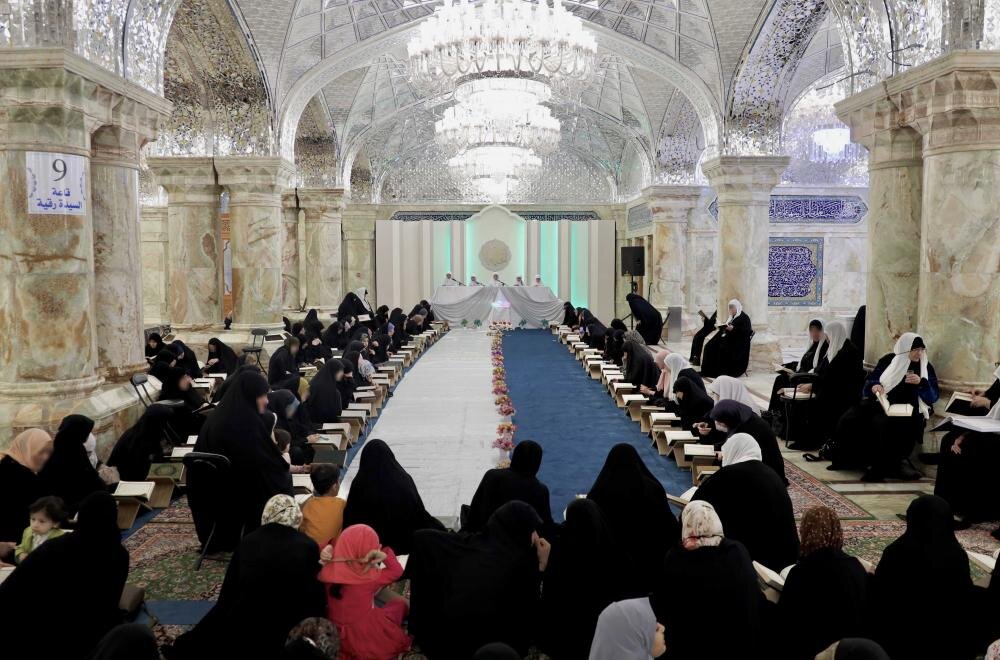 دار القرآن الكريم النسوية في العتبة العلوية ترعى تُحيي ببرامج قرآنية داخل العراق وخارجه في شهر رمضان 