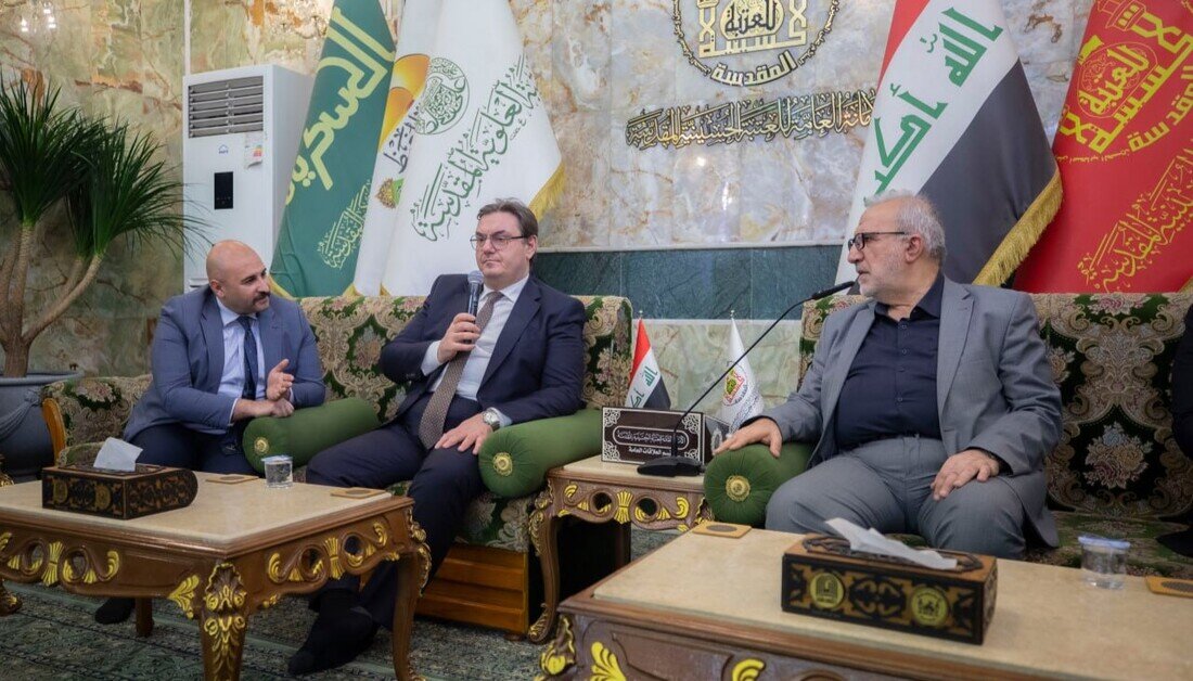 تقدیر سفیر اتریش از خدمات انسان دوستانه آستان مقدس حسینی