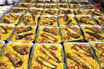 تقرير مصور/ حزب الله يطلق مشروع مائدة الامام زين العابدين(ع) لإطعام العوائل الفقيرة في الغبيري اللبنانية