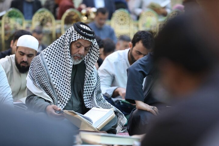 Informe fotográfico |El Santuario Sagrado de Al-Abbas lanza la recitación central coránica de Ramadán con recitadores de élite