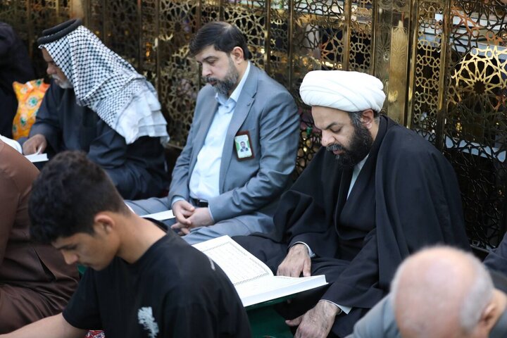 Informe fotográfico |El Santuario Sagrado de Al-Abbas lanza la recitación central coránica de Ramadán con recitadores de élite