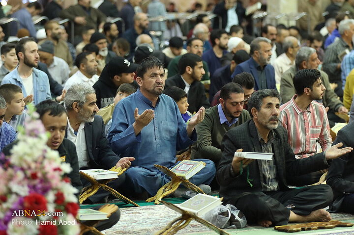 تقرير مصور/ ختمة قرآنية رمضانية في حرم السيدة المعصومة (ع) بمدينة قم