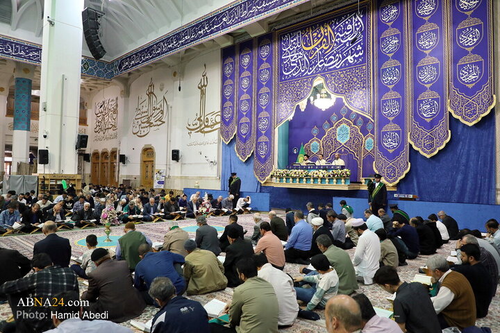 تقرير مصور/ ختمة قرآنية رمضانية في حرم السيدة المعصومة (ع) بمدينة قم