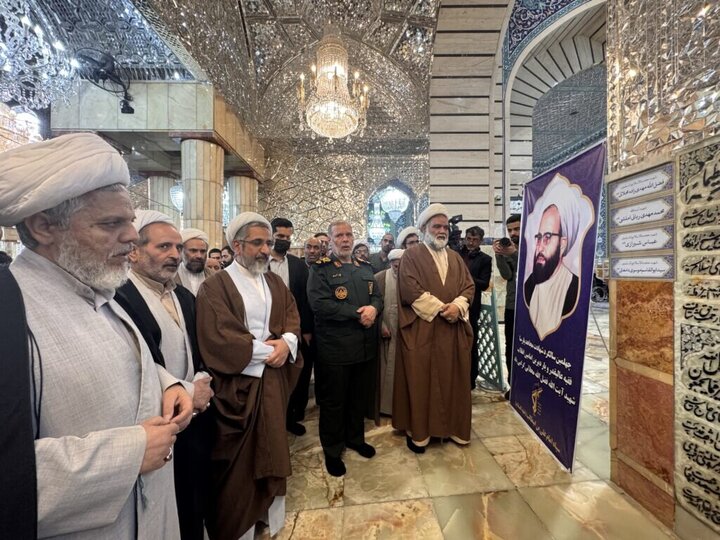 Photos: 40th martyrdom anniversary of Ayatollah Mahallati held at Hazrat Masoumeh Shrine