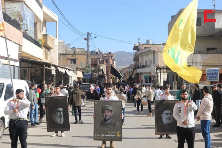 تشييع شهداء حزب الله اللبناني