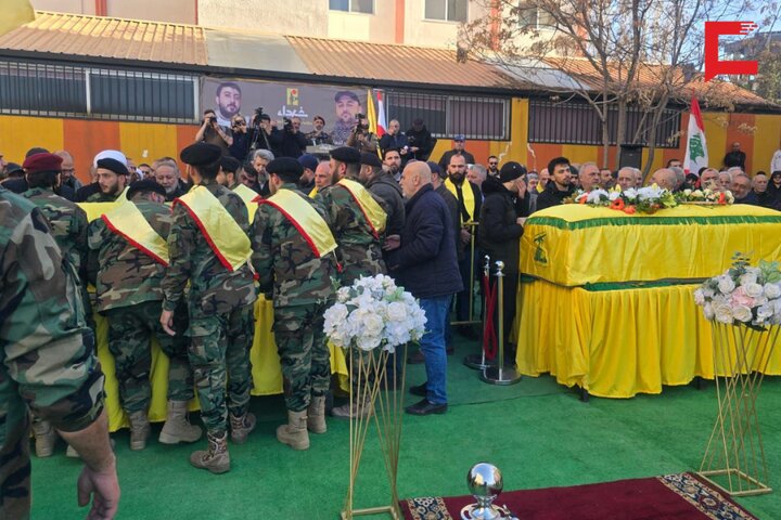 تشييع شهداء حزب الله اللبناني