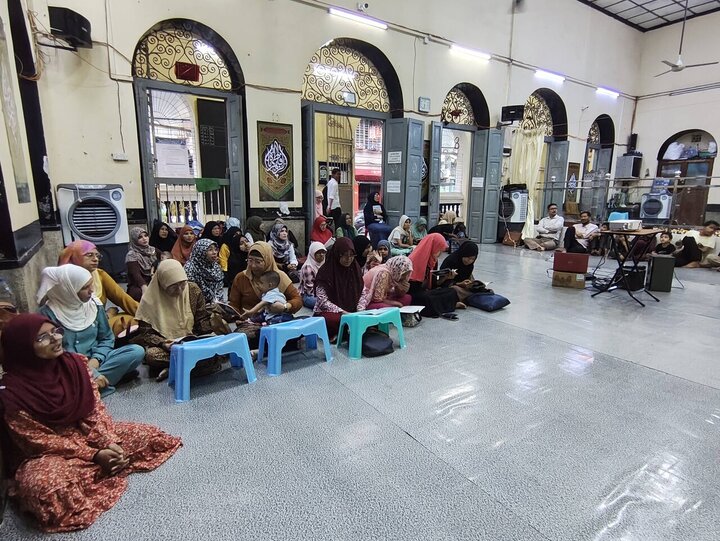 Wêneyên bernameyên Qur'anê û sifreyên fitarê yên li Mizgefta Pancah Şîî ya Miyanmarê