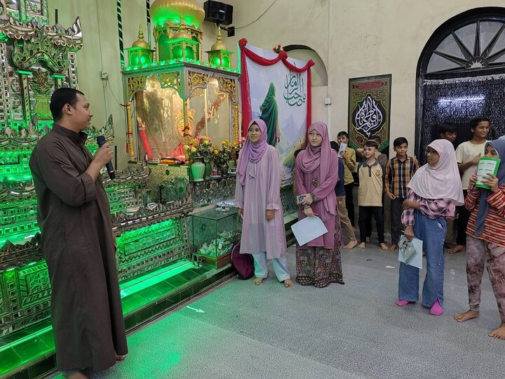 Wêneyên bernameyên Qur'anê û sifreyên fitarê yên li Mizgefta Pancah Şîî ya Miyanmarê